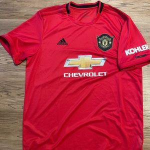 Manchester United 19/20 Adidas Home Kit Jersey Size XL. LIKE NEW condition